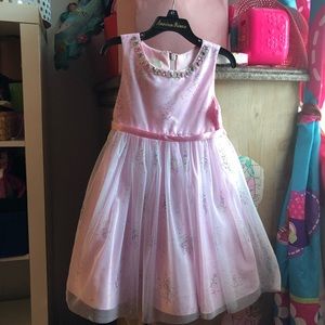 American Princess Girls' Tulle Party Dress